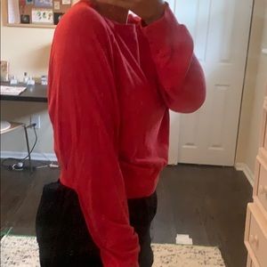 flattering garage sweatshirt